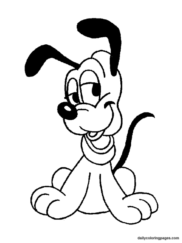 Disney Cartoon Colouring Pictures - High Quality Coloring Pages