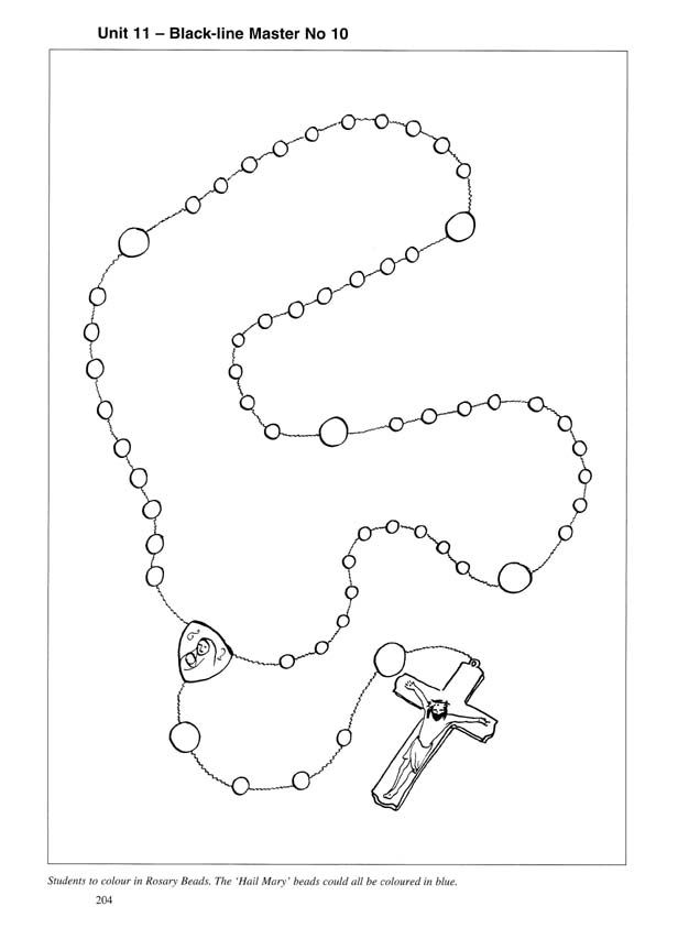 The Catholic Toolbox: Rosary- references, activities, coloring 