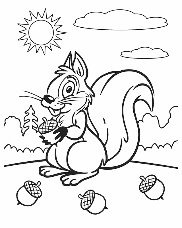 Critter & cartoon coloring pages