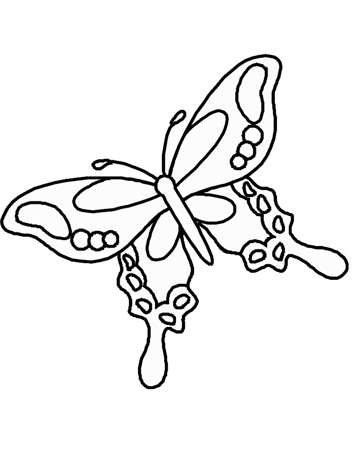 Free Printable Coloring Pages Of Butterflies