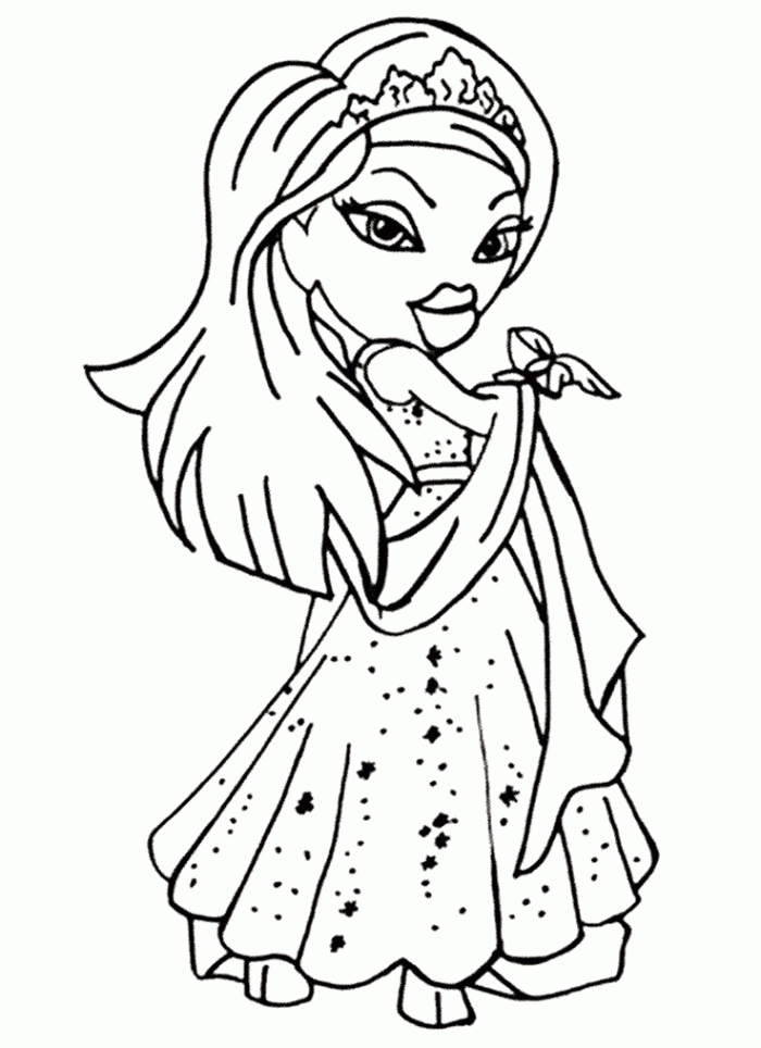 Online Princess Coloring Pages | Printable Coloring Pages Gallery