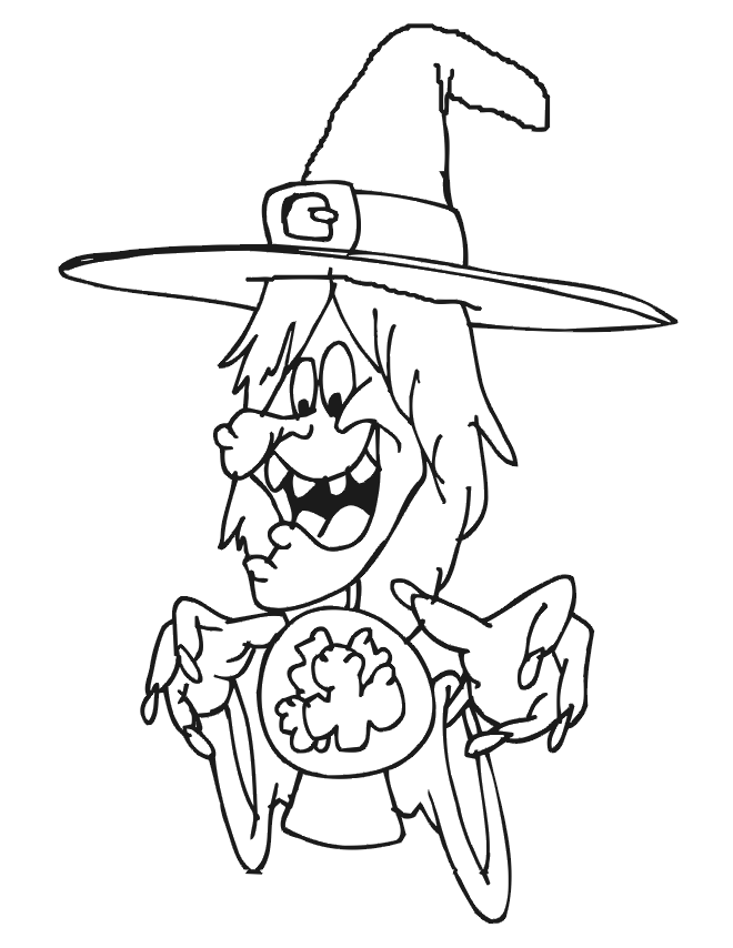 Halloween Coloring Pages for Kids | Free Coloring Pictures