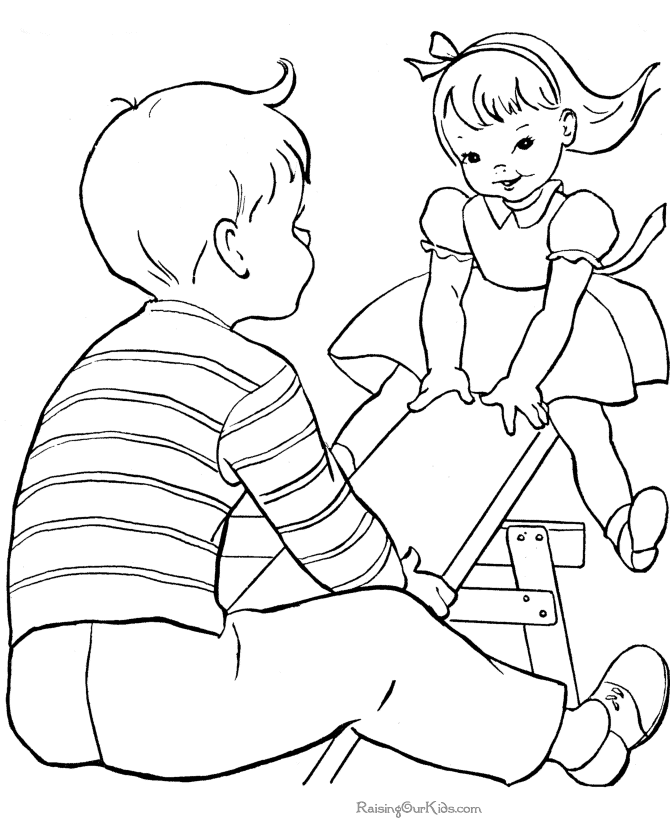 Free Kids Coloring page to Print 026