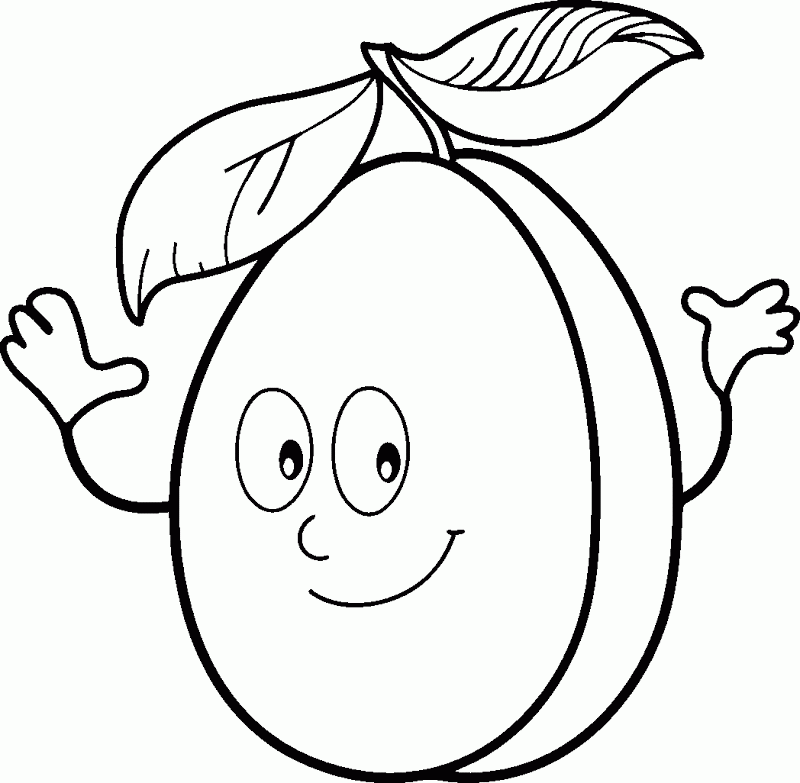 Free Coloring Pages For Kids Coloring Page Vegetables 261841 