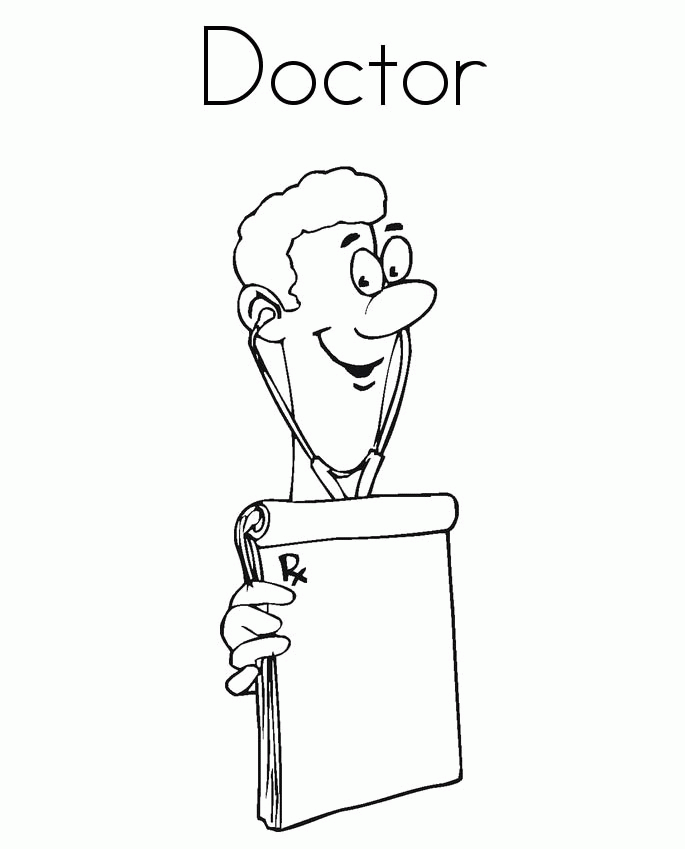 Doctor Seuss coloring Pages - Doctor Day Coloring Pages : Girls 