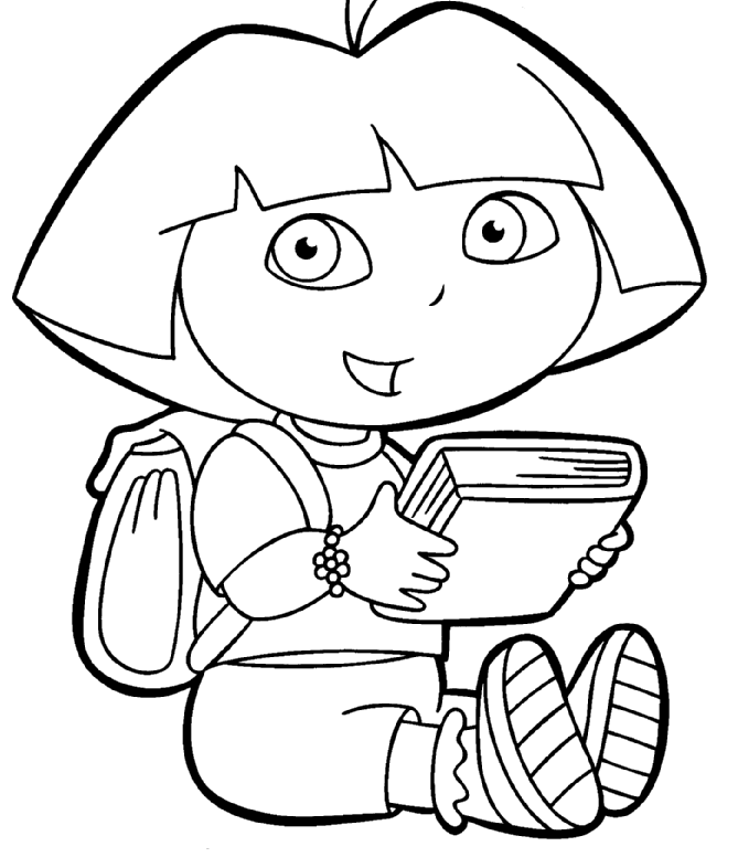 Coloring Pages Of Dora 139 | Free Printable Coloring Pages