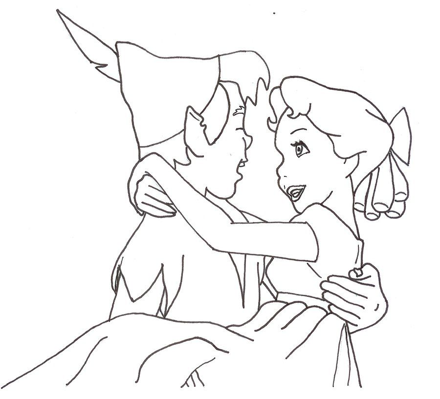 Peter Pan And Wendy Drawing Tumblr Images & Pictures - Becuo
