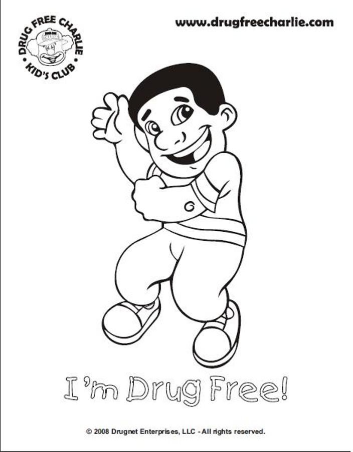Drug Free Coloring Pages | Coloring Pages
