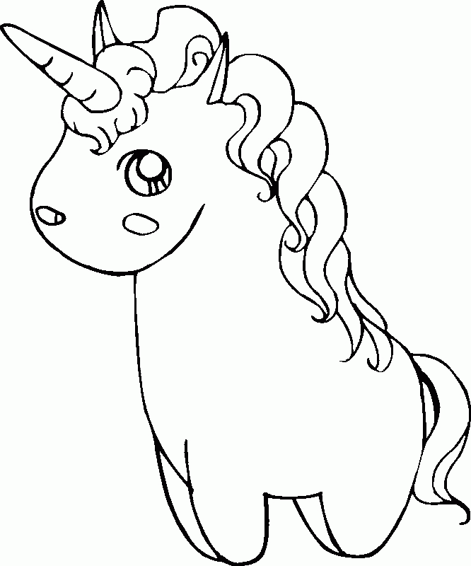 Cute Unicorn Drawing | Clipart Panda - Free Clipart Images