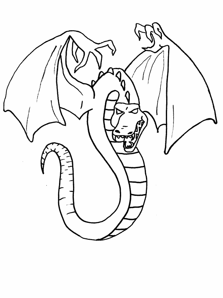 Dragons 21 Fantasy Coloring Pages & Coloring Book