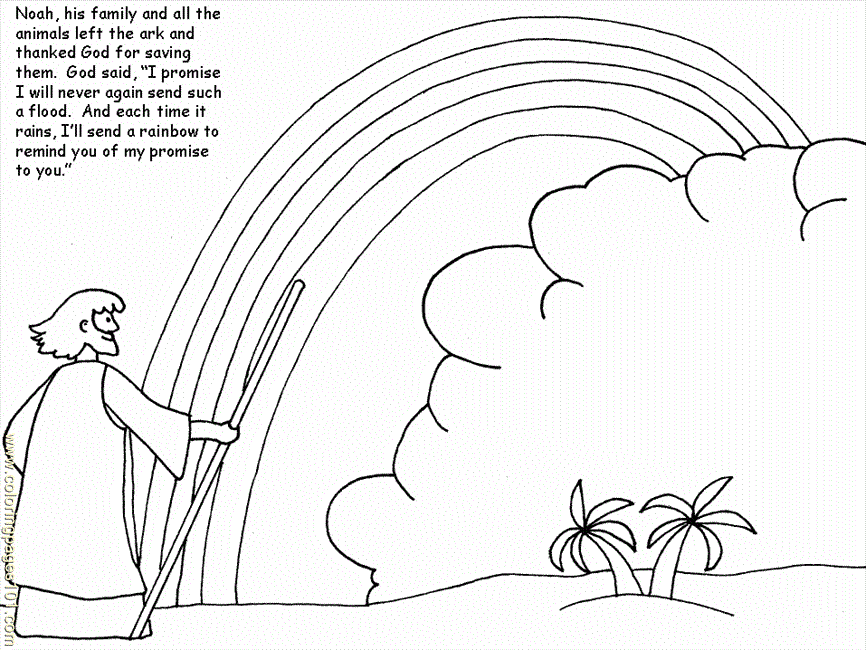 Coloring Pages Noah and the Ark Bible (Peoples > Noah and the Ark 