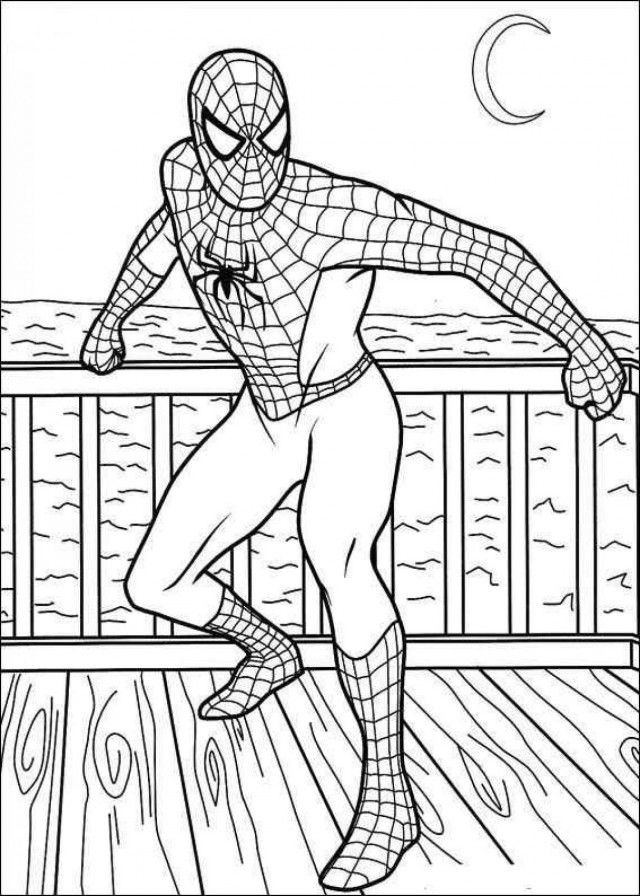 Spiderman Printable Coloring Pages 50 Extra Coloring Page 229091 