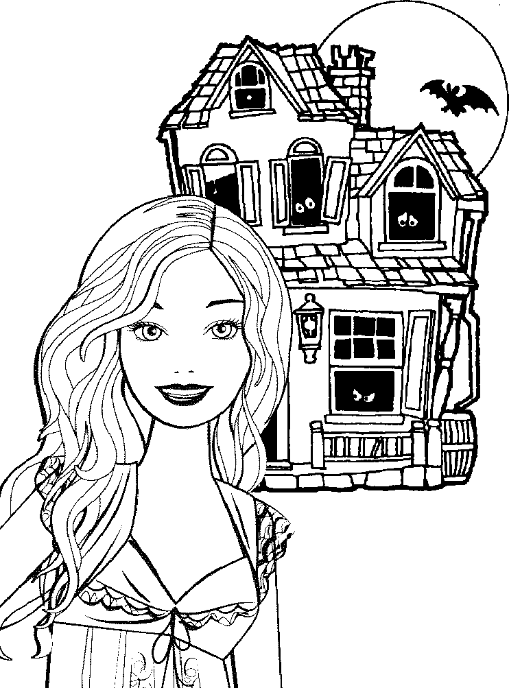 Search Results » Barbie Halloween Coloring Pages