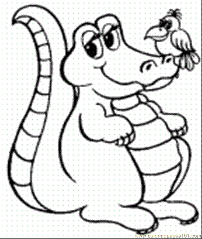 Get Alia Crocodile Coloring Pages Printable 800 X 478 10 Kb Gif 