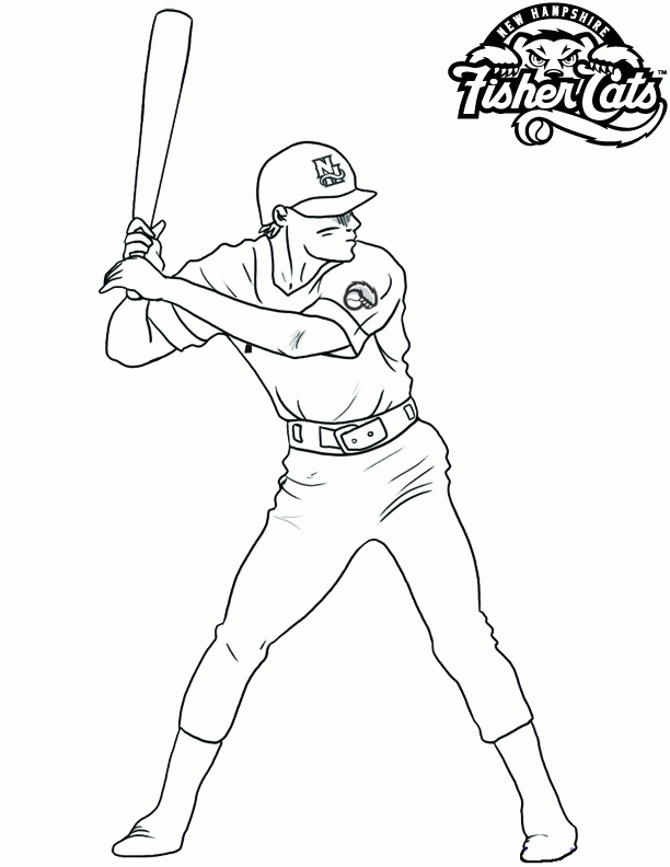 Coloring Pages | New Hampshire Fisher Cats For Kids