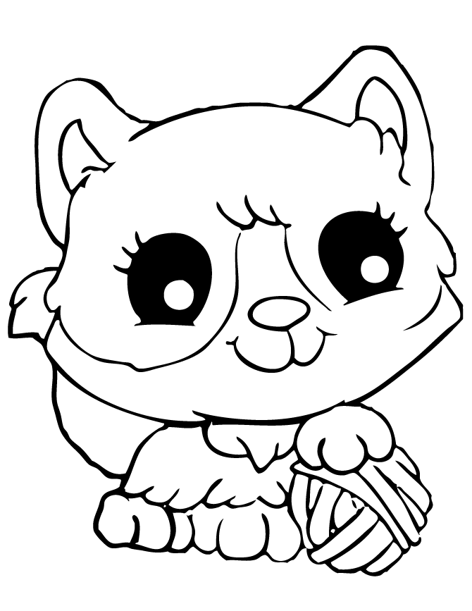 Ocean Squinkies Colouring Pages
