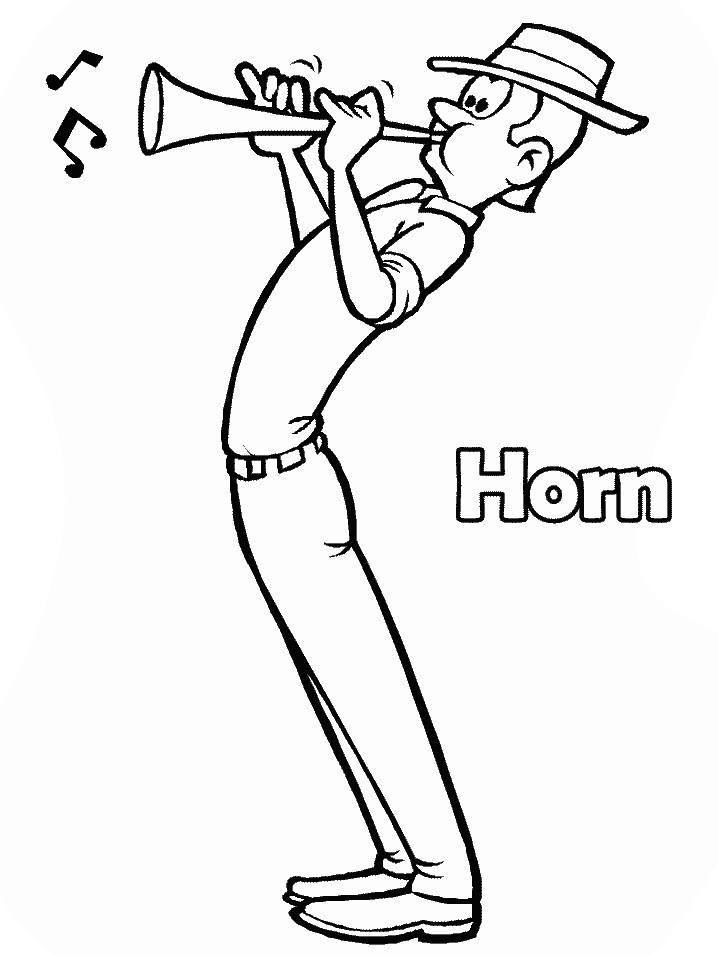 musical scale Colouring Pages