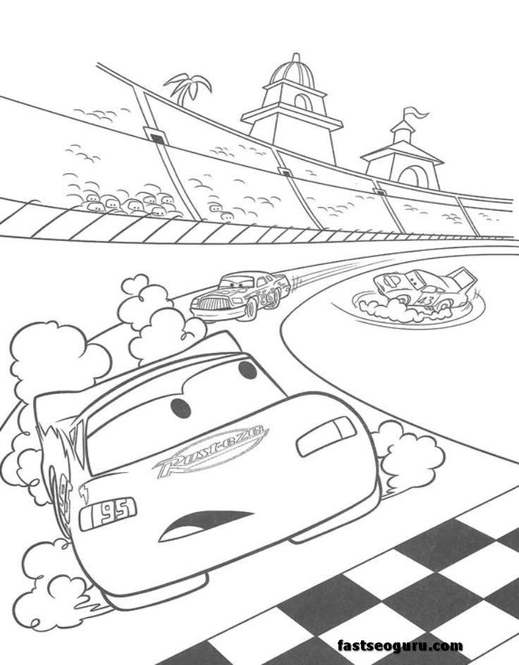 Mcqueen Coloring Pages 13 | Free Printable Coloring Pages