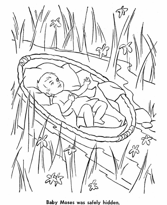 Moses Coloring Pages | Coloring Pages