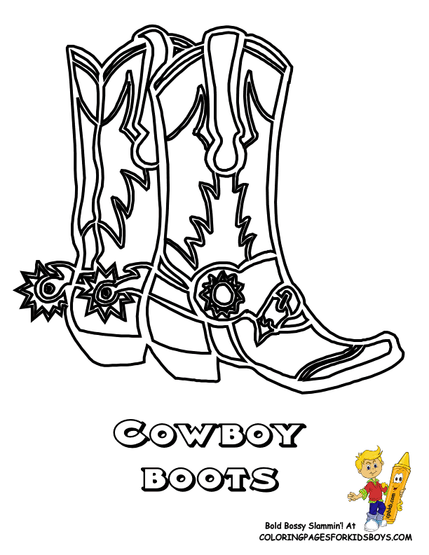 How To Draw A Cowboy Boot For Kids Images & Pictures - Becuo