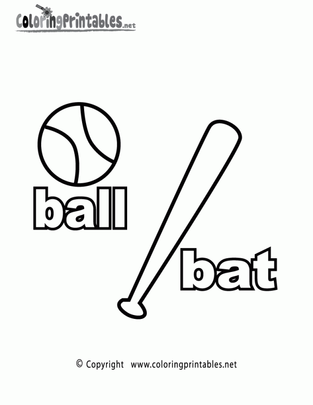 Sports Nouns Coloring Page A Free English Coloring Printable 