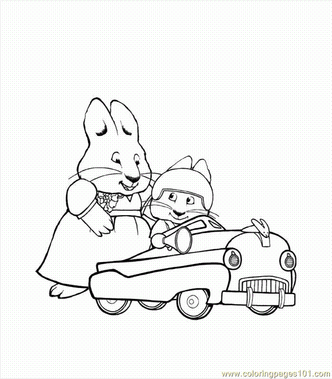 Max And Ruby Printable Coloring Pages - Free Printable Coloring 