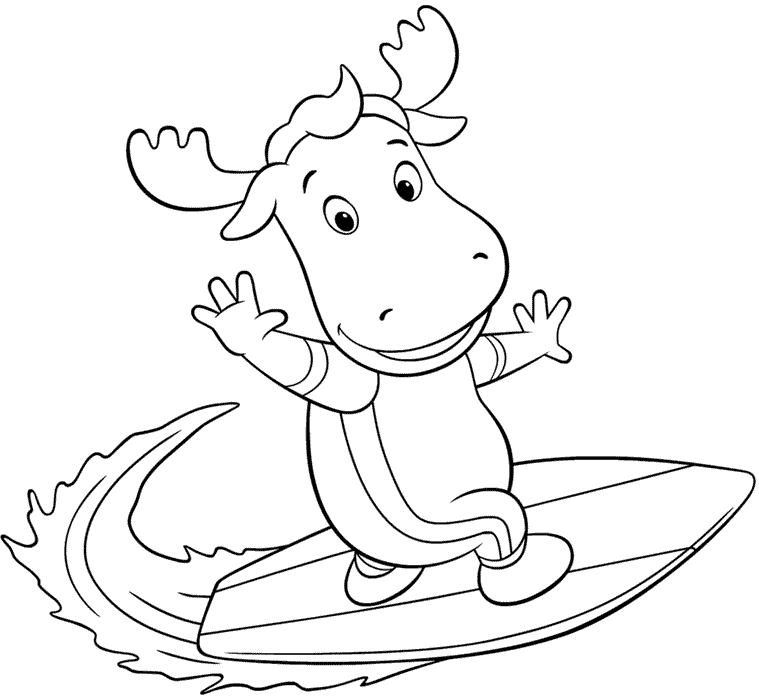 Backyardigans Coloring Pages Pic | Coloring Pages For Kids | Kids 