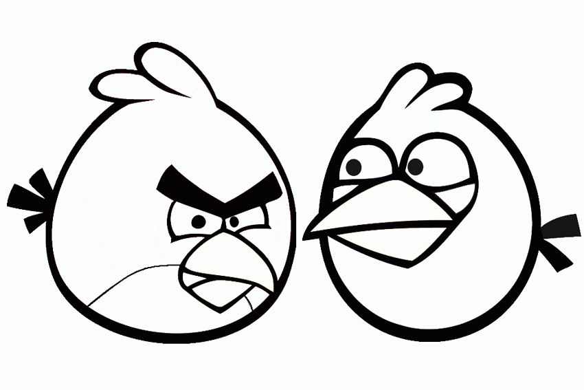 Angry Bird Coloring Pages 554 | Free Printable Coloring Pages