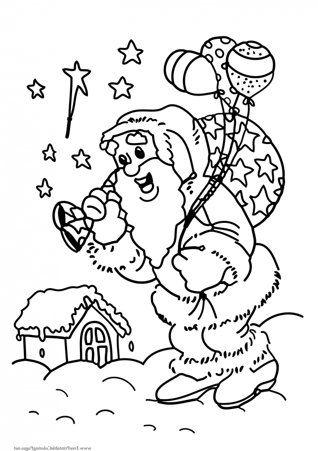 Christmas Pictures For Kids Free Coloring Pages 292277 Santa Face 