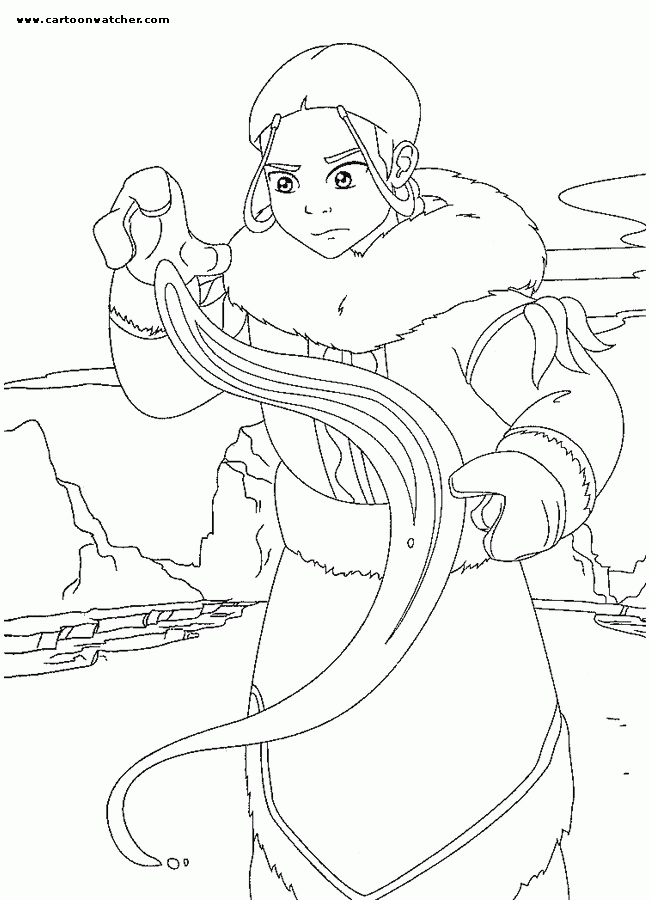 avatar the last airbender coloring pages | Coloring Pages For Kids