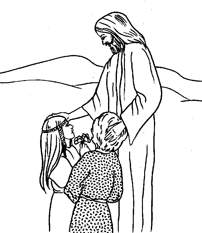 coloring pages about jesus as a boy | Coloring Pages For Kids