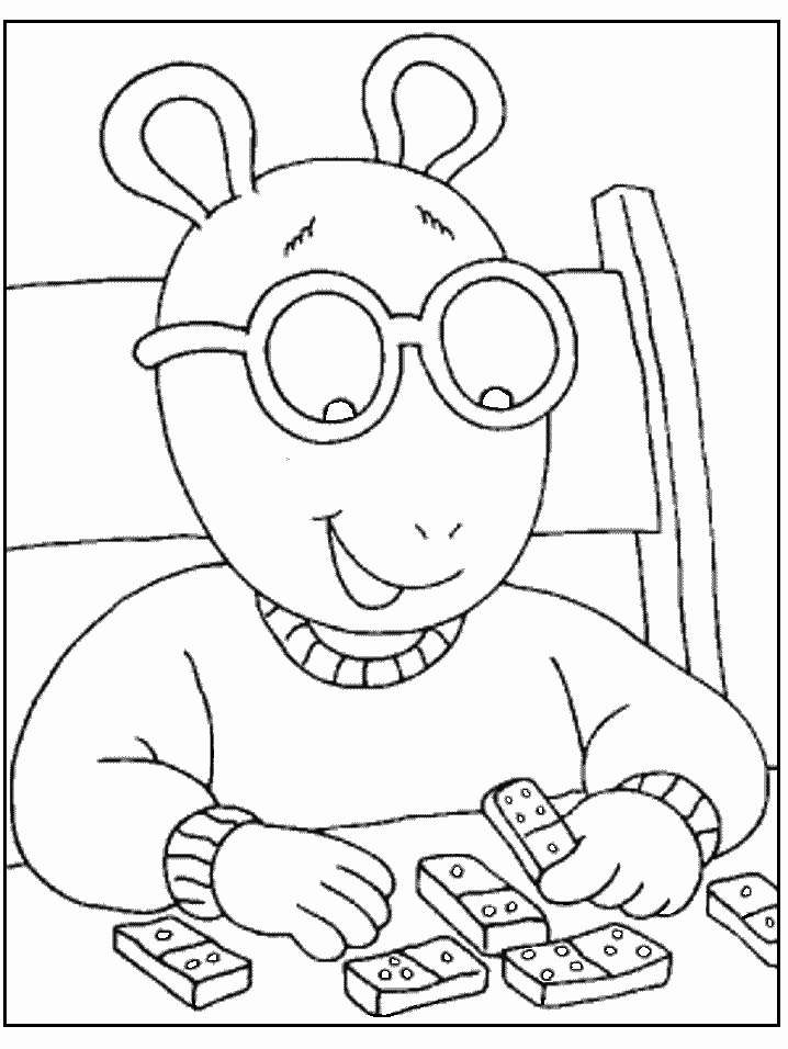 Cartoons Coloring Pages: Arthur Coloring Pages
