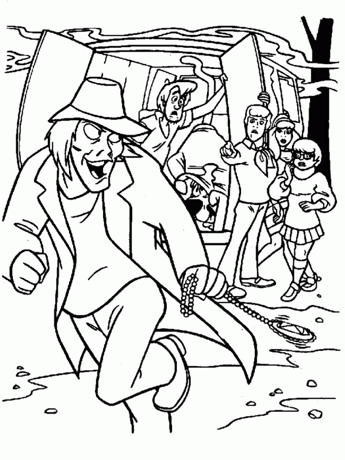 real zombie Colouring Pages (page 2)