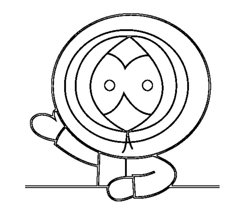 Kenny K Coloring Pages