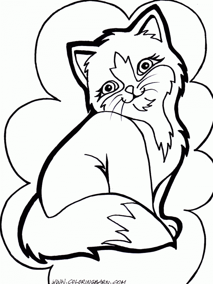 Kittens Coloring Page Sheet | 99coloring.com