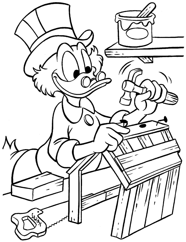 Ducktales | Free Coloring Pages