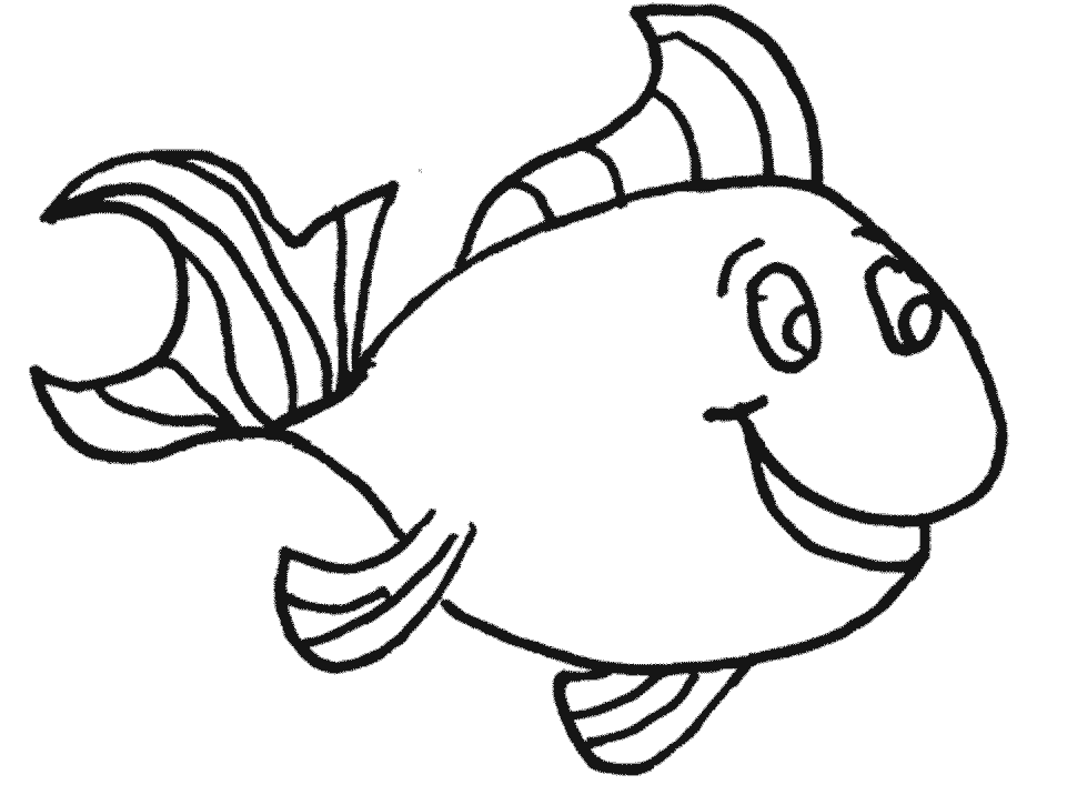 Fish Clipart Coloring Pages | Clipart Panda - Free Clipart Images