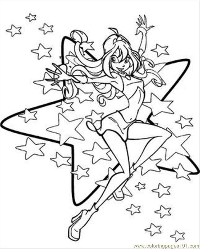 Coloring Pages Loom%2bfairy%2bcoloring%2b(2) (Cartoons > Winx Club 