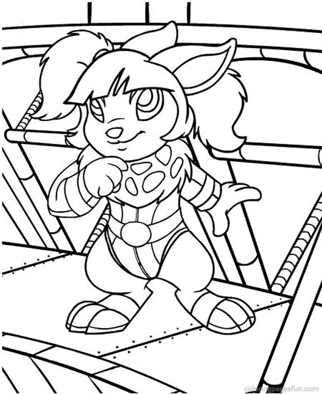 Neopets – Kreludor Coloring Pages 6 | Free Printable Coloring 