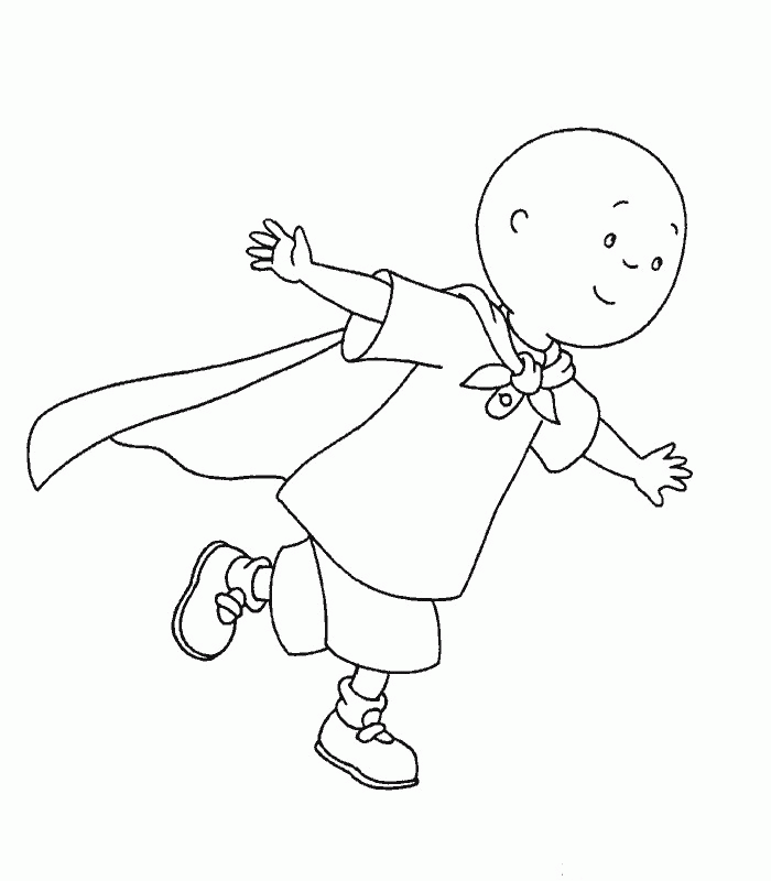 Caillou Printable Coloring Pages 100 | Free Printable Coloring Pages