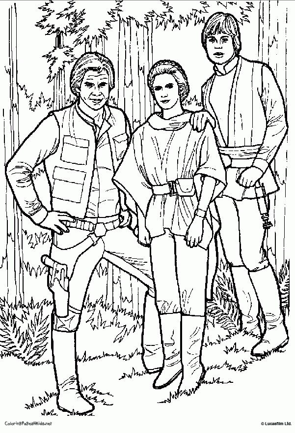 han solo Colouring Pages (page 2)