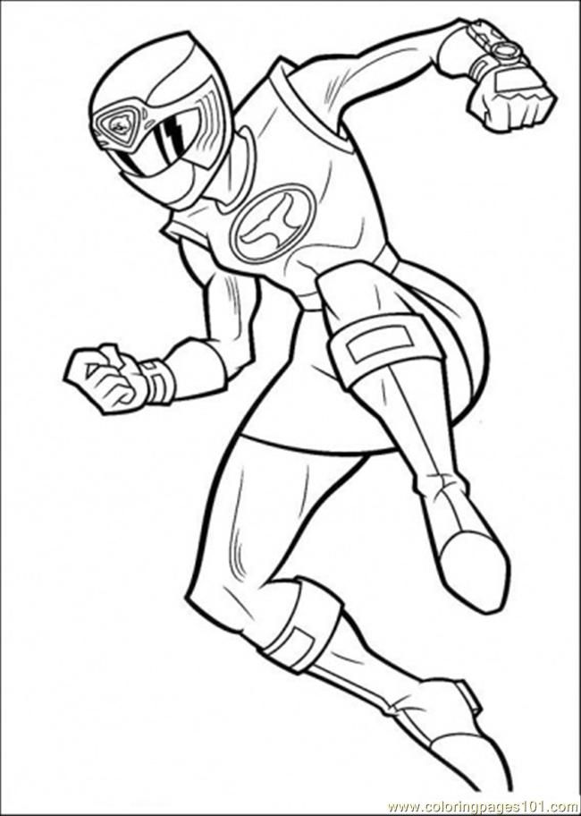 Free Ranger Coloring Page