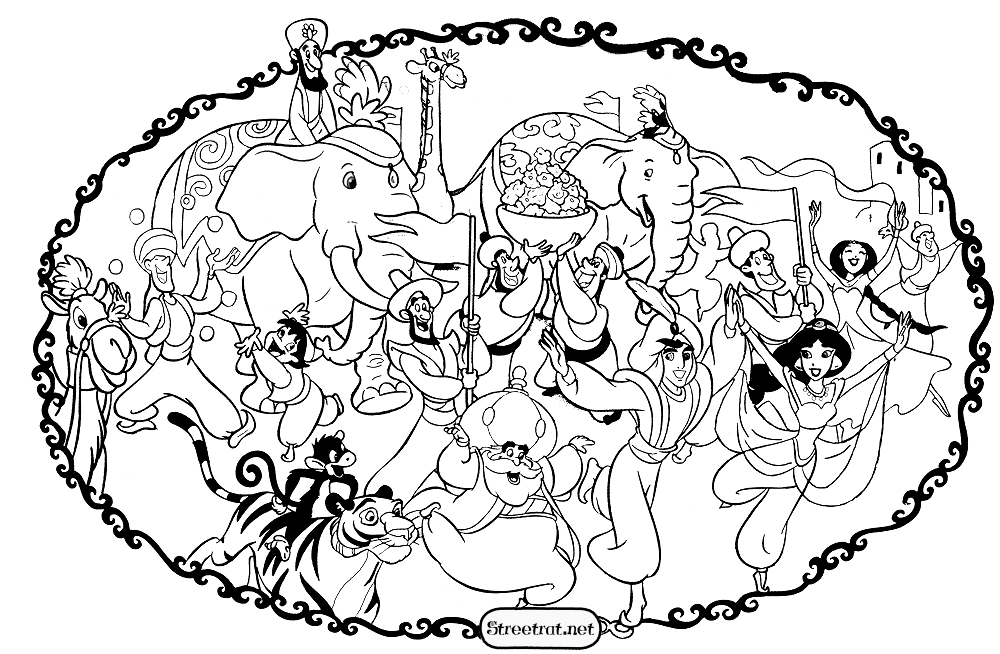 sky dancers coloring pages | Coloring Pages For Kids