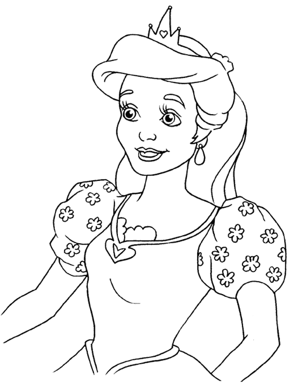 swan priswan princess Colouring Pages (page 2)