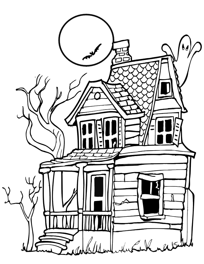Halloween Coloring Pages Sheets to Print - Wallpaper HD