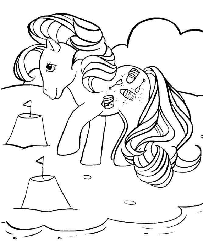 My Little Pony Coloring Pages Sheet Book 1 | Free Printable 