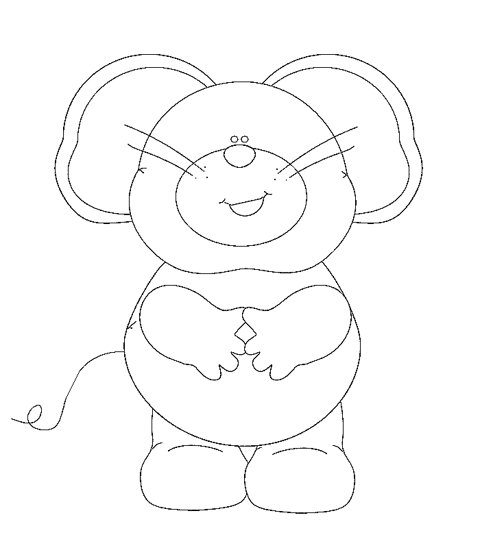 16 Mouse Coloring | Free Coloring Page Site