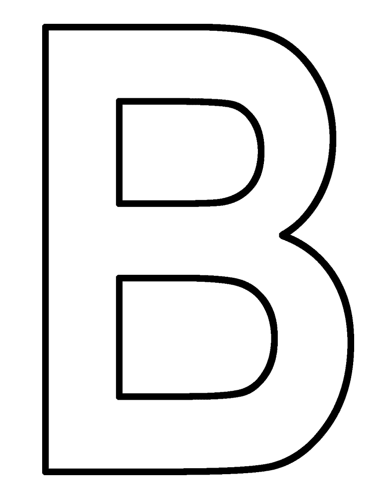 Best Letter B Coloring Pages | Coloring Pages