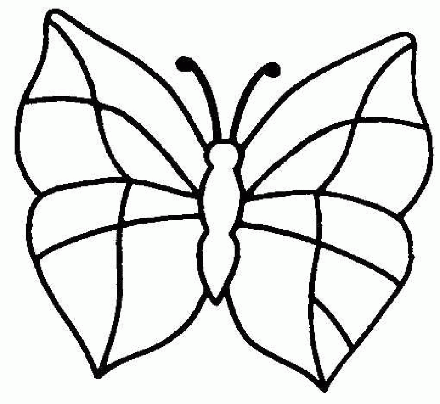 Full Size Butterflies Coloring Pages 52 - Free Printable Coloring 