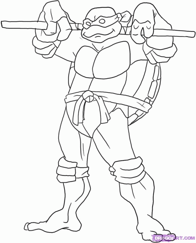Ninja Turtle Coloring Teenage Mutant Ninja Turtles Coloring Pages 